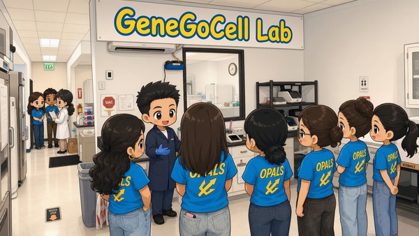 UC San Diego OPALS Students Explore Biotechnology and Genome Editing at GeneGoCell